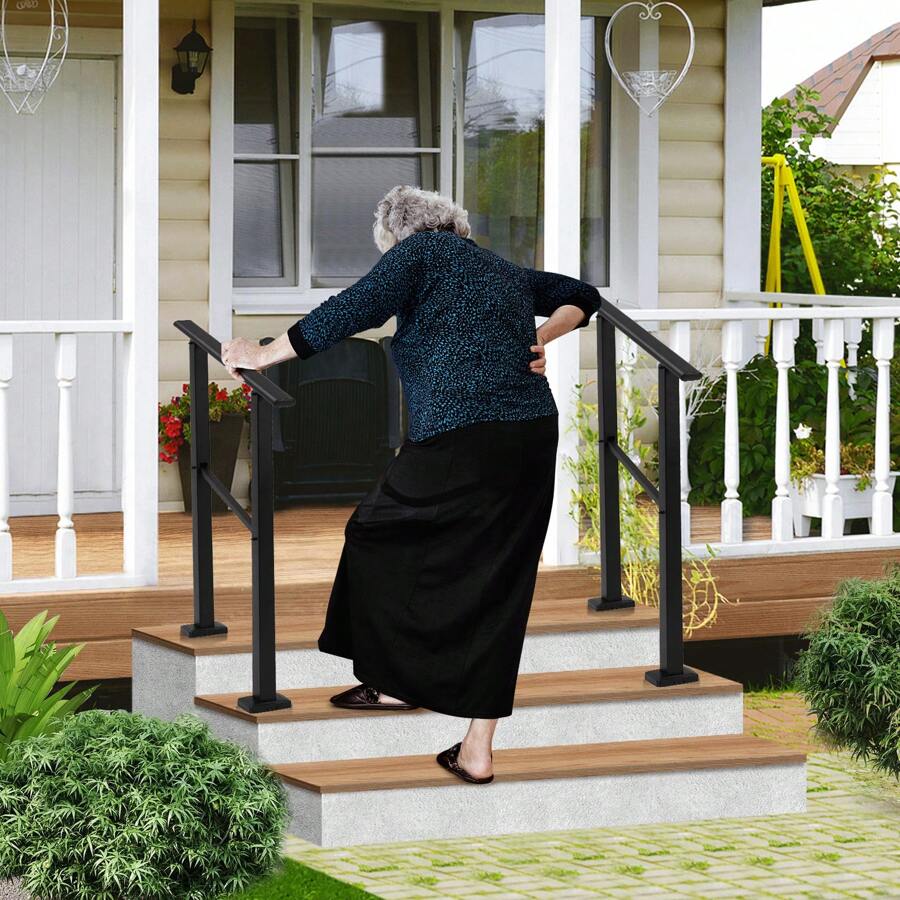 Hand Rails For Outdoor Steps, Stair Handrail & Indoor Stair Railing Kit ...