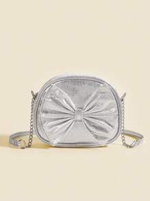 1 Pc Mini Cute Bowknot Decor Chain Shoulder & Crossbody Bag - Small Shoulder Bag - View 12