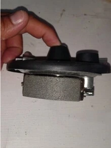 BALATA DELANTERA PARA BICICLETA ELÉCTRICA - Negro - Ver 4