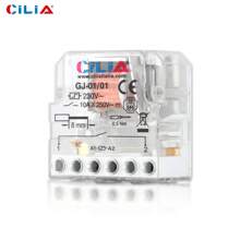 CILA 1pc Relay Switch Impulse 230V  Electromechanical Impulse With Separate Coil Circuit And Contacts With 1 NO Contact - White - View 3