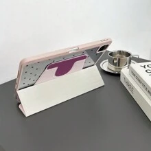 女生，美元，可搭配同款钢化玻璃屏幕保护膜，平板电脑保护套，柔软防摔保护，超薄/智能支架/自动唤醒保护套兼容 10.9/10.2/Air 5th Gen/Pro 11/10th/9.7、Air 2/Air、iPad (7th/8th Gen)、Air 4/5、Pro 11 2022/Air 11(2025)/11th/Air 13(2025) - 粉色 - 查看 64