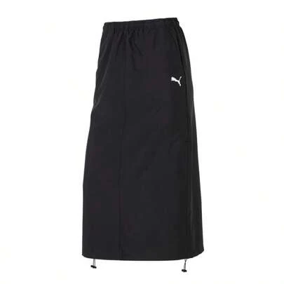 Puma 女士黑色直筒长裙 628060-01