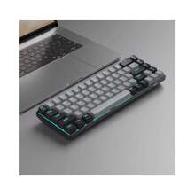 Teclado Mecánico Para Juegos Profesional Rgb De Gama Alta - Gris - Ver 3