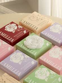 1/3/4 件山茶花香薰衣袋，悬挂式香薰架，适用于衣柜、卧室、家居，香气持久，颜色随机