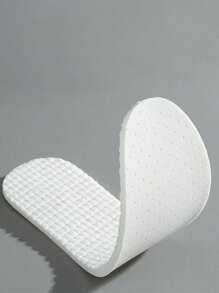 1 Pair Soft Latex Insoles, Anti-Fatigue For Long-Time Standing, Moisture-Wicking & Breathable, Ultra-Soft Shoe Sole, Unisex Casual Shoes Insoles - White - View 2