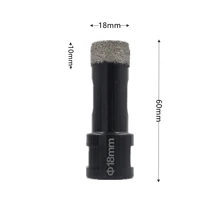 1pc Rhinestone Tile Drill Bit M14 Ceramic Core Drill Bit Marble Masonry Hole Saw Granite Crown Diameter 6-100mm Drill Bit,Tool Accessories