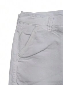 Men's Summer Stretch Shorts - White - View 4