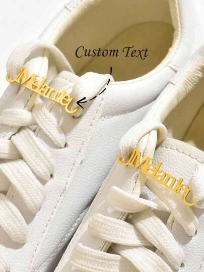 Personalized Custom Name Shoe Buckle Clip Lace Decoration Charm Shoe Name Tag Shoelace Charm Shoe Jewelry Accessories Special Gift