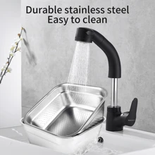Washing Up Bowl Set, 2-In-1 Washing Up Bowl & Strainer Bowl, Stainless Steel Dish Tub With Colander, For Washing Rice And Draining, Vegetable And Fruit Food Preparation (Medium) - Large - View 2