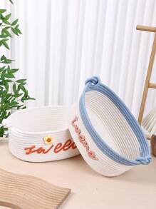 Cesto di immagazzinaggio personalizzato con nome fatto a mano, in tessuto intrecciato, ideale per trucchi, giocattoli, telecomandi, accessori vari e decorazione. Regalo ideale per coppie, festività, soggiorno, cucina, camera da letto. Vasi moderni in rattan, cestini boho in erba di mare con vibrazioni costiere. Telaio in metallo misto naturale per decorazione casa e giardino. Multifunzionale, riutilizzabile, facile da pulire, anti-muffa, traspirante, elegante, carino, alla moda, adorabile, di alta qualità, morbido, personalizzato, unico, regali ideali per lui, regali ideali per lei, fidanzato, fidanzata, papà, mamma, famiglia, amici, figlio, figlia, bambini, cucina, sala da pranzo, camera da letto, ufficio, soggiorno, casa, sala da tè, per anniversari, per lauree, per matrimoni