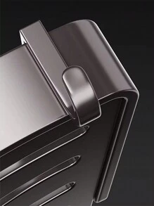 1 件不锈钢壁挂式浴室收纳架（随机挂钩款式）家居浴室装饰浴室配件浴室收纳秋季装饰返校收纳