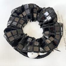 1pc/2pcs Multifunctional Hair Band Storage Bag,Sport Bag,Wristlet Wallet - Money Hide And Portable Organizer, Non-Waterproof,For Travel,For Exercise,For Cycling,Lightweight,Portable For Sports For Fitness Travel Bag For Vacation For Women For Men Travel Essential Gym Bag Yoga Bag - Black - View 2