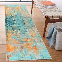 Famibay 2x3/2x6/2x8/2x10ft Modern Abstract Runner Rugs For Hallway, Non Slip Washable Rug Runners,Washable Kitchen Rugs, Soft Large Area Rug Carpet For Living Room 3x5/5x8/6x9/8x10ft,Hallway,Door,Kitchen Bathroom,Bedroom