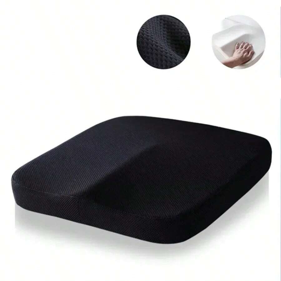 Tailbone Sciatica Back Pain Relief Comfort Office Chair Car Seat Cushion Non-Slip Orthopedic Memory Foam Coccyx Cushion - Black - View 1