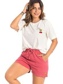 Rebecca Ribbed/Faded Women's Set From S To XL - Beige - View 1