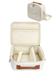 Camera Bag For Thickened Camera Protective Case Large Capacity With Adjustable Strap For CP910 1200 1300 DSLR, Portable Travel Storage Cover Bag With Handle Zipper Toiletry Bag Wash Bag Toiletry Travel Bag Makeup Storage Beach Beach Bag Vacation Holiday Essentials School Supplies Travel Essentials Ladies For College Dorm Bathroom