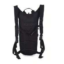 Tactical Hydration Backpack Cycling, Travel Camping, Hiking - Black - View 5