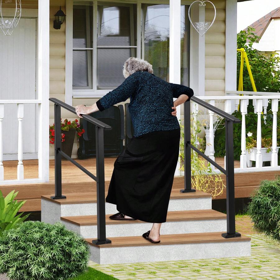 Hand Rails For Outdoor Steps, Stair Handrail & Indoor Stair Railing Kit ...