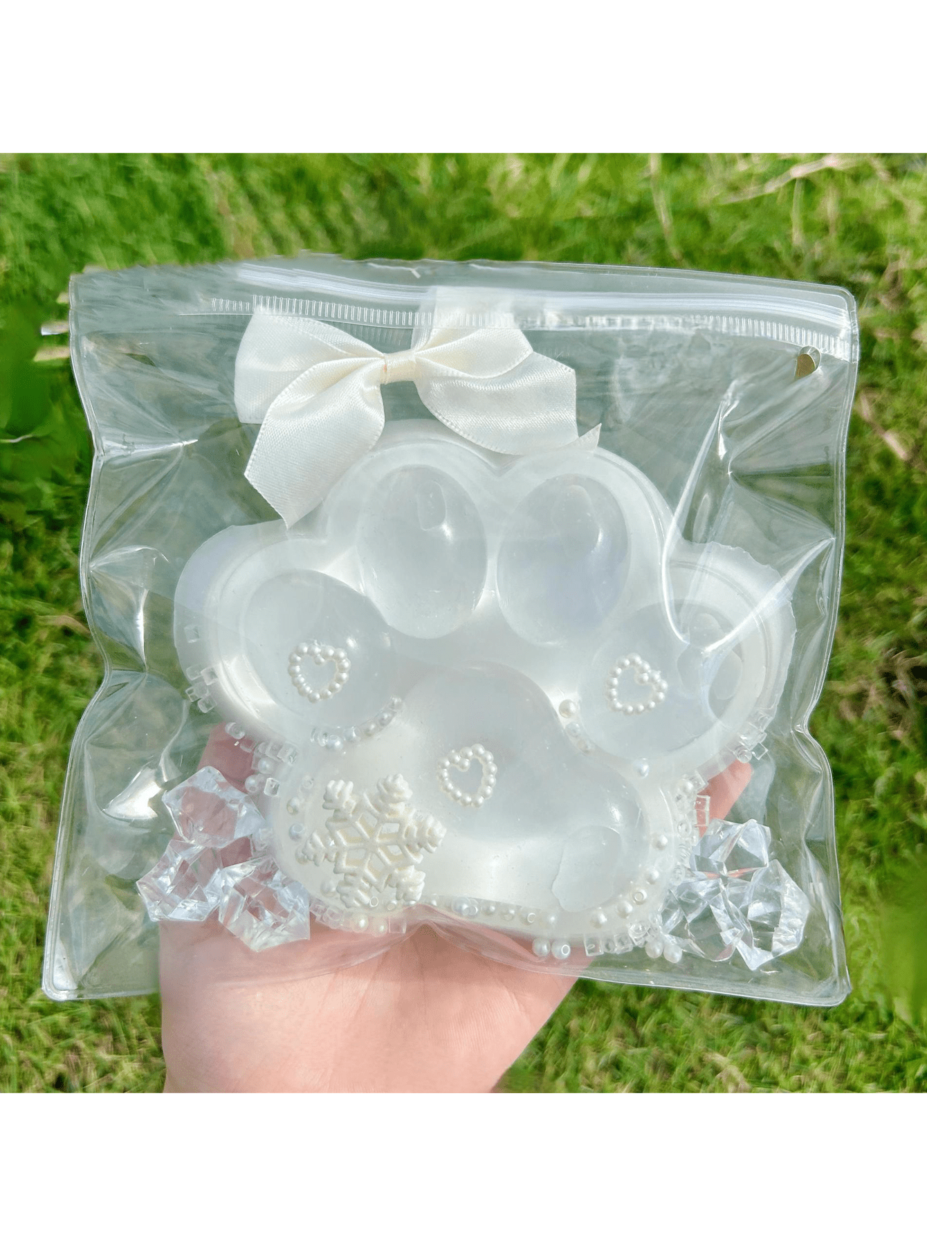 Mwmoeen Squishy Cat Paw 3 Stück - Anti Stress Katzenpfoten Spielzeug