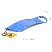 Prosperplast Curved Sled With Rope Snowboard S Slide. Free Shipping In 24/48h - Blue - View 3