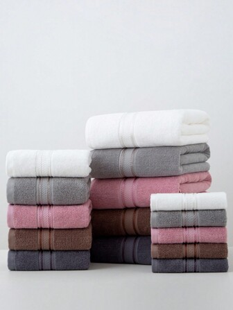 1 pieza Juego de toallas de baño extra grandes, Toalla de baño de tamaño grande rectangular de 80*160cm, Toalla de mano de 40*76cm, Pañuelo cuadrado de 34*34cm, de secado rápido y absorbente suave, adecuado para baño, hotel, gimnasio, viaje, regalo de vacaciones, salón, deportes, exterior, playa, escuela, vuelta al cole, viaje, artículos esenciales de viaje, artículos esenciales del hogar, toalla, cuidado de la piel