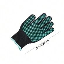 Set de herramientas para el cuidado y peinado del cabello: 6/4/2/1 piezas de peine rizado de silicona con perlas de doble/un solo lado, rizador, plancha de pelo, guantes resistentes al calor