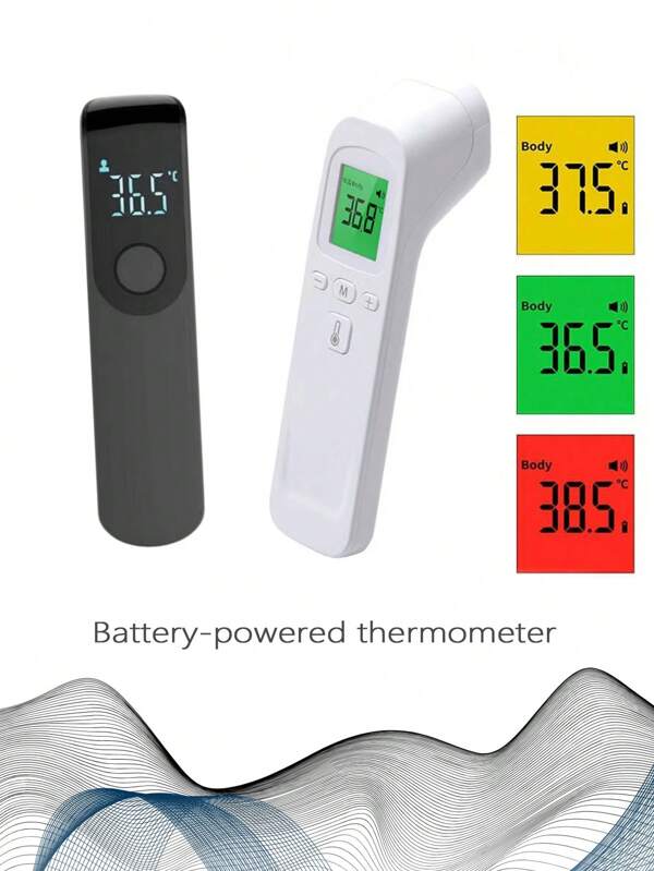 English Mini Forehead Thermometer, Portable Electronic Thermometer Thermometer For Outdoor And Home Use