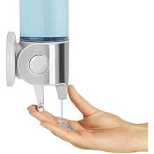 Simplehuman BT1028 444ml Twin Wall Mounted Soap Dispenser Pump For Soap Shampoo Conditioner Shower Gel Suitable For Batoom Easy To Install Rustproof Brushed Stainless Steel - BrushedStainlessSteel-444mlx2 - View 2