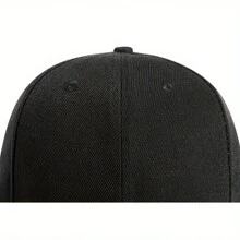Blank Hip Hop Flat Peak Baseball Cap, Unisex Street Style Zonwering Snapback Hoed, Veelzijdige Casual Streetwear Sport Cap