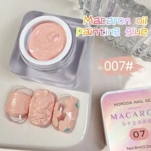 6ml 马卡龙油画凝胶指甲油可剥离紫外线凝胶 9 种颜色可供选择 持久指甲油凝胶 适合居家美甲沙龙
