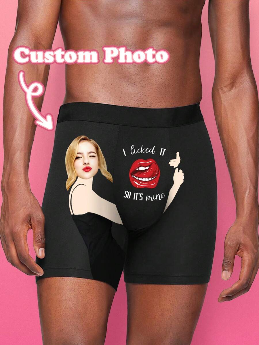 定制人脸印花男士三角裤，个性化照片三角裤，定制人脸三角裤，送给老公的个性化三角裤，定制人脸三角裤，趣味定制人脸印花三角裤，周年纪念礼物，情人节礼物，生日礼物，结婚礼物，送给女朋友的礼物，送给男朋友的礼物，送给老公的礼物