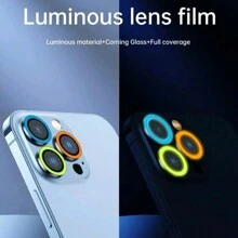 Bộ 3 miếng dán bảo vệ ống kính camera với vòng kim loại đính đá lấp lánh và lớp màng chống trầy xước độ cứng 9H, phụ kiện thời trang, ốp bảo vệ cá nhân hóa, quà tặng sinh nhật, gia đình, bạn bè, pha lê lấp lánh, miếng dán bảo vệ ống kính, phụ kiện điện thoại, chống nước, chống sốc, chống rơi, bảo vệ toàn diện. - Quả xanh phát sáng - Xem 11