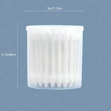 60 支/100 支宠物耳部清洁棉签 - 柔软温和的掏耳棒，适用于狗和猫 - 持久有效护理宠物