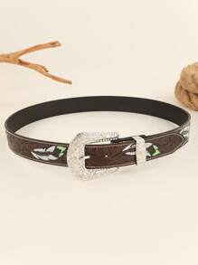 1 条男士时尚高端 PU 皮带，适合所有季节