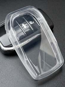 1 件 TPU 塑料汽车钥匙包，智能钥匙防摔保护套，仅适用于 Highlander - 透色系列 - 查看 8