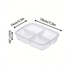 1 Set 4-Compartment Food Storage Container, Meat Dedicated Portioned Preservation Box, Fridge/Freezer Meat Storage Organizer - Multicolor - View 4
