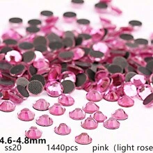 23 Color Options SS10/16/20 1440pcs/Pack DMC Hotfix Rhinestones, Glass Strass Multi-Color Multi-Size Available, Mix Color, Siam, Jet, Orange Sapphire, Topaz, L.Co.Topaz, Smoked Topaz, Rose, Fushia, Pink, Emerald, Aquamarine, Rainbow, Champagne, CRYSTAL AB, Light Amethyst, For DIY Dress, Clothing, Jewelry Decoration, Party Gift Decoration, Shoes, Hats, Pants Accessories
