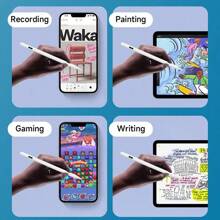 兼容 Apple Pencil Palm Power Display iPad Pencil 触控笔适用于 IOS iPad Mini Air Pro，兼容带 LED 指示灯的 Apple Pencil Palm Touch Pencil 兼容 iPad Pro 11 英寸、iPad Air4 Air5 10.9 英寸、iPad 10.2 英寸、iPad Pro 12.9 英寸、iPad Pro 13 英寸 2024 2022 2021 2020 2019 2018 iPad 30 分钟快速充电