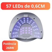 Sioux S5 Digital UV LED Cabin 57 LEDs 268w Quick Drying Acrylic Gel Nails - Gold - View 3