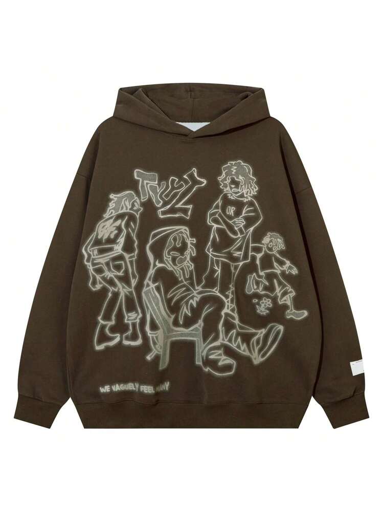 Y2K Oversized Hoodie Pullover Unisex Graphic Sweatshirts Hoodies