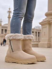 Royalfashion Women's Snow Boots Zebio