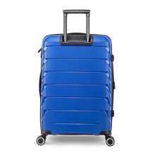 PUR By IFLY Hardside 28" Checked Luggage, Black - Army Green - View 4