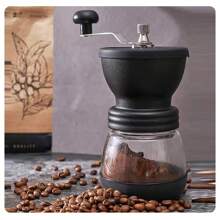 Molinillo de café manual Doble rodamiento Ahorro de trabajo Molinillo de café manual - Negro - Ver 8