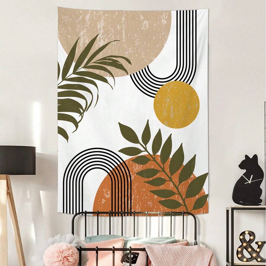 1 pieza Tapiz decorativo de pared para el hogar, tapiz decorativo para dormitorio, Airbnb, cabecera, decoración de pared, tela, regalos, cumpleaños, graduación, decoración de habitación, tapiz de habitación, decoración de bandera, decoración de dormitorio - tapiz decorativo 2 - Ver 1