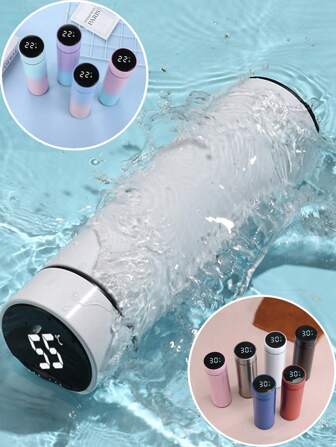 1个500毫升优雅拿铁杯，隔热不锈钢真空双层陶瓷杯，适合运动、驾车、四季皆宜、旅行，是送给朋友的完美礼物，也是冷/热咖啡、茶、牛奶的理想饮品伴侣。