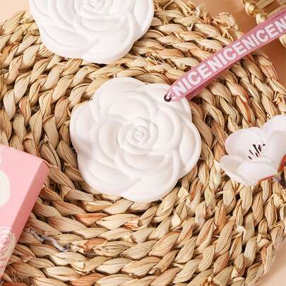 1/3/4 件山茶花香薰衣袋，悬挂式香薰架，适用于衣柜、卧室、家居，香气持久，颜色随机