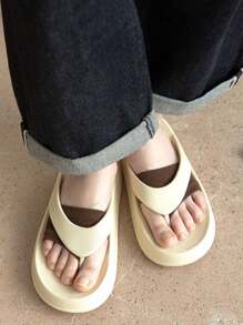 1双分趾袜，搭配人字拖，前半脚纯棉防滑人字拖袜 - 彩色 - 查看 12