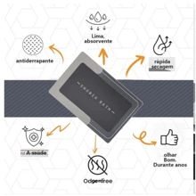 Super Absorbent Non-Slip Bathroom Mat, Absorbent Non-Slip Bathroom/Entrance Door Mat - 方形顏色隨機 - 查看 6