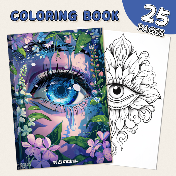 Libro da colorare Premium Mandala di 25 pagine con ricche illustrazioni - Taccuino da disegno con illustrazioni su un solo lato - Adatto per adulti e adolescenti - Perfetto per il relax e la creatività - Regalo ideale per Ognissanti, Ringraziamento, Natale e altre feste