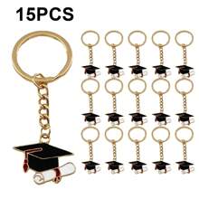 20个/10个装 男女通用毕业礼物 毕业帽钥匙扣/链，合金材质，励志文字，适合七月毕业季、返校礼物、毕业派对小礼物、背包装饰、手机/车钥匙扣、教师节礼物、送给闺蜜的礼物、学生/老师/同学纪念品、汽车配件包挂饰、可爱哥特风Y2K包包配件挂绳带证件套、汽车配件包挂饰、圣诞节汽车礼物、姐妹礼物创意 - 彩色 - 查看 20